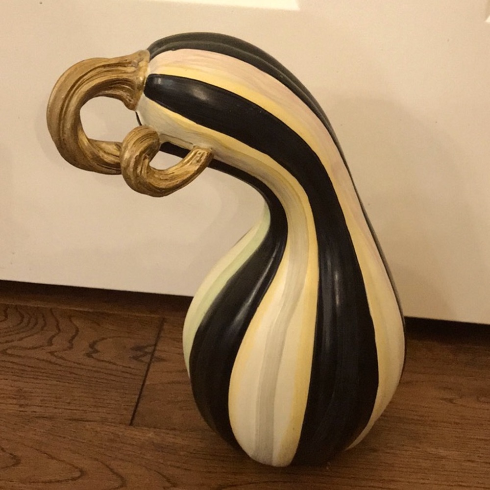 Mackenzie Childs Gourd 11” tall